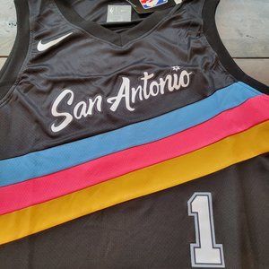 #1 pick Victor Wembanyama San Antonio Spurs Rookie Basketball Jersey Medium
